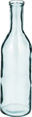 Produktbild von Mica Decorations Rioja Glasflasche - H50 x Ø15 cm - Recyceltes Glas - Transparent