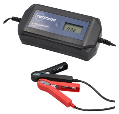 Image de Chargeur de batterie CARTREND DP10.1 avec technologie à microprocesseur 12V/24V, 10A