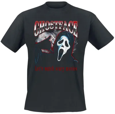 Produktbild von Scream (Film) T-Shirt Herren Ghostface - Slasher schwarz L