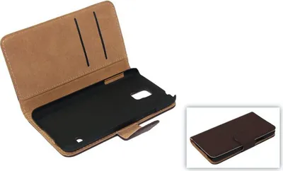 Produktbild von Schutzhülle Handytasche (Flip Quer) für Handy Apple iPhone 6 Plus Dunkelbraun