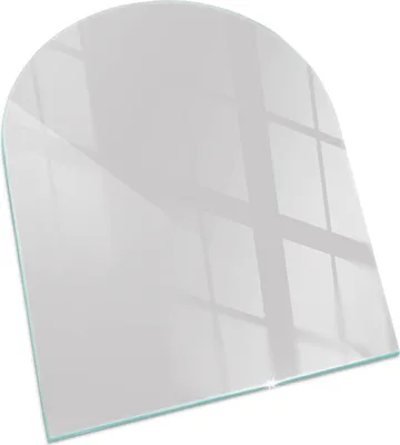 Produktbild von Farbe Grau – Glasbodenplatte für – Kaminofen – Kaminplatte Glas – Schutzglas – Funkenschutzplatte –Glasbodenplatte Feuerfeste – Hitzeschutzplatte – Bodenschutz aus Glas – 80x70 cm