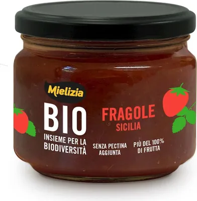 Zdjęcie produktu dla MUS TRUSKAWKOWY250 g - MIELIZIA