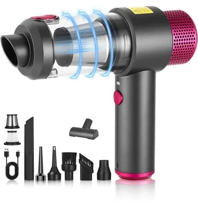 Produktbild von Azomor® Tragbarer kabelloser Mini-Handstaubsauger mit starker Saugleistung und langer Akkulaufzeit