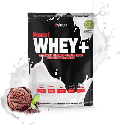 Produktbild von Sinob Honest Whey+ - Schokolade Sahne 820g
