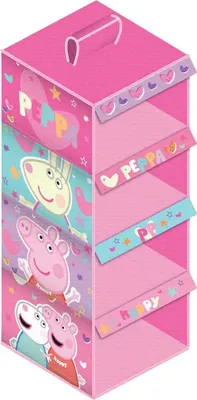 Produktbild von Peppa Pig - Aufbewahrungsorganisator TC612 (Einheitsgröße) (Pink)
