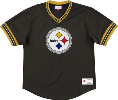 Produktbild von Mitchell & Ness Unbeaten Mesh Jersey Pittsburgh Steelers - M
