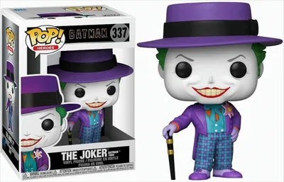 Immagine prodotto di POP! DC Comics - Il Joker (Batman 1989) (9,5 cm, possibile variante di inseguimento)