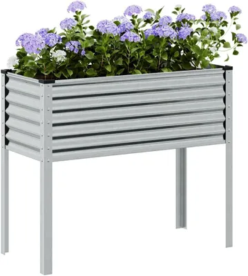 Produktbild von Pflanzgefäß aus verzinktem Stahl 100x41x90 cm