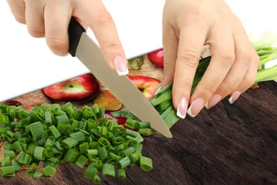 Imagen del producto de Plancha de vidrio protectora para cocina, 80x52 cm, diseño "Manzanas"
