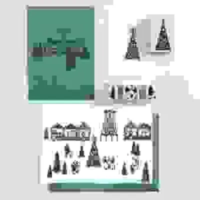 Produktbild von Stempelset Weihnachtsmarkt100%