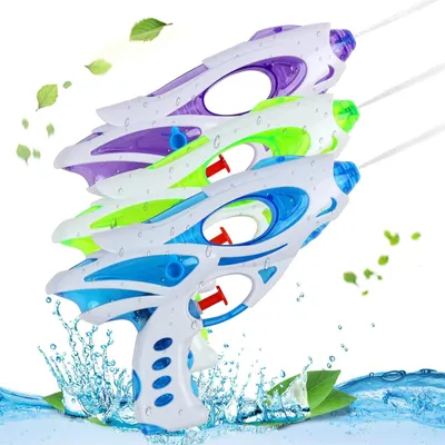 Immagine prodotto di DERAYEE: 3 pistole ad acqua per uso esterno, ideali per la spiaggia, il giardino, i giochi e la piscina