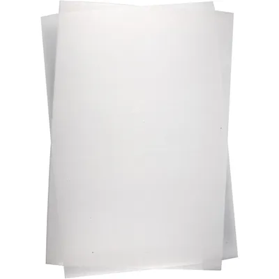 Produktbild von Creativ Company CC-Schrumpffolie, transparent, matt, A4, 0,3 mm dick, 10 Blatt