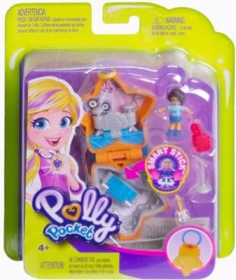 Zdjęcie produktu dla Polly Pocket FRY32, 4 lat(a), Niebieski, Szary, Pomarańczowy