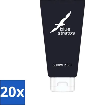 Produktbild von Blue Stratos - Duschgel - Erfrischender Duft - 200 ml - Vorteilspack - 20 Stücke
