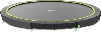 Produktbild von EXIT Silhouette sports Bodentrampolin ø366cm - schwarz