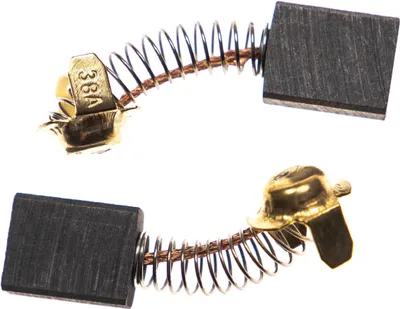 Produktbild von vhbw 2x Kohlebürste 16,5 x 13 x 7 mm kompatibel mit Hitachi C10FCH2, C10FCE2 Elektrowerkzeug + Feder