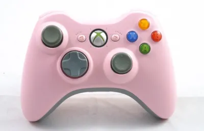 Produktbild von Microsoft Xbox 360 Wireless Controller, Pink, Gamepad, Kabellos