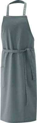 Produktbild von Latzschürze XXL B 100 x L 100 cm Fb. graphit : graphit : 65% Polyester 35%Baumwolle 220 g/m²