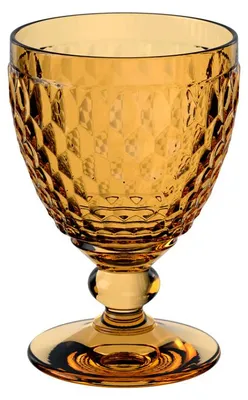 Obrázek produktu pro Villeroy & Boch Boston Apricot červená sklenice na víno křišťálová sklenice oranžová 1173290020