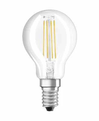 Produktbild von Neolux LED Leuchtmittel Tropfen Classic P40 4W = 40W E14 klar 470lm warmweiß 2700K