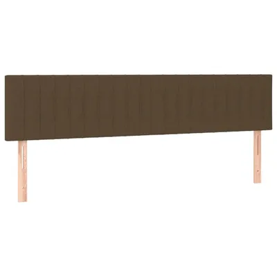 Produktbild von VidaXL 346273, Dark brown, Polyester, Holz, 1800 mm, 78 cm, 88 cm, 50 mm
