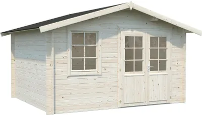 Produktbild von Palmako Gartenhaus Klara 10,4 m² - 28 mm Transparent tauchimprägniert