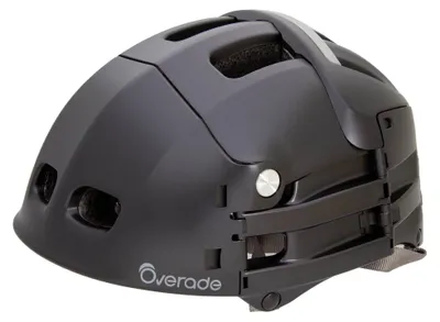 Produktbild von Overade PLIXI x Kenzo Faltbarer Helm für Helm für Fahrräder, E-Scooter limited edition, Farbe:schwarz, size:S/M