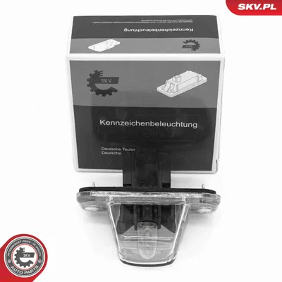 Produktbild von ESEN SKV 72SKV017 Kennzeichenbeleuchtung Rechts Links für VW Transporter IV Bus (70B, 70C, 7DB, 7DK, 70J, 70K, 7DC, 7DJ)