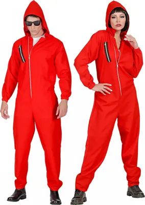 Produktbild von Bankräuber Kostüm Overall Uni<´ für Halloween & Fasching Größe: M