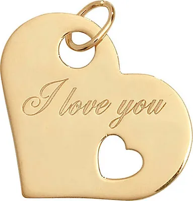 Image de Pendentif Femme Coeur Or 375/1000 - 20mm*24mm; TRS15634
