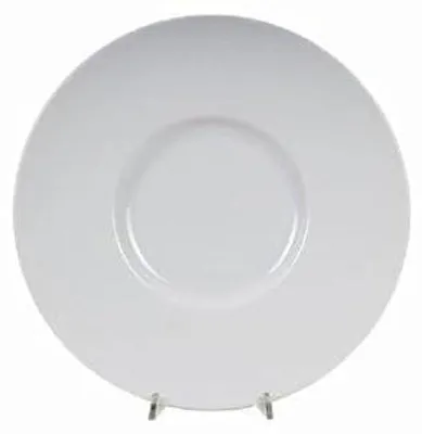 Produktbild von SATURNIA 5616331 Gourmetteller Neapel aus Porzellan, weiß, 31 cm, Porzellan