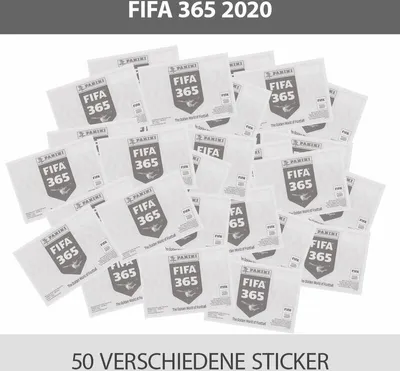 Image de Panini FIFA 365 - 2020 - Autocollants à collectionner - 50 autocollants différents