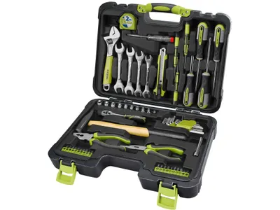 Produktbild von EXTOL CRAFT 6583 Werkzeugsatz 59-tlg., 1/4", CrV