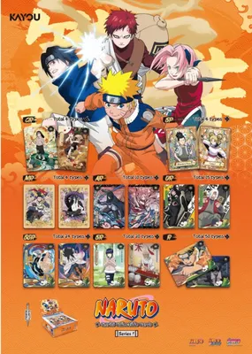 Produktbild von Naruto: Smriti Collectible Cards – Earth Scroll – Gold Booster Display (20)
