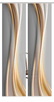 Produktbild von 84070 ELANIA Schiebegardine aus recyceltem Polyester, halbtransparent