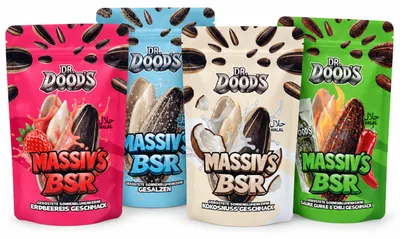 Immagine prodotto di DR. DOOD'S - Semi di girasole tostati, 400g - Confezione di prova