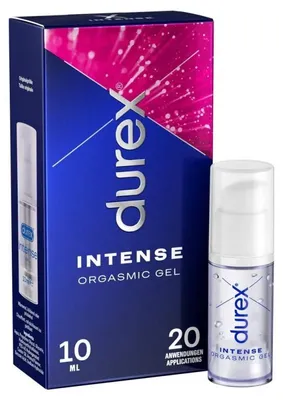 Productafbeelding van Durex Intense, 10 ml, Waterbasis glijmiddel, Glijmiddel voor vrouwen