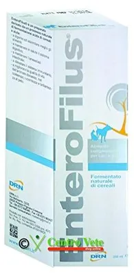 Immagine prodotto di ENTEROFILUS 250 ml - Favorisce la digestione e aiuta a controllare la formazione di boli di pelo in cani e gatti