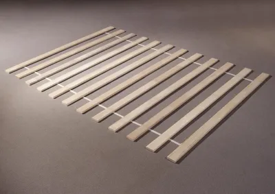 Produktbild von Aufrollbarer Rollrost WINNIPEG, 140x200 cm, mit 13 Leisten aus Nadelholz