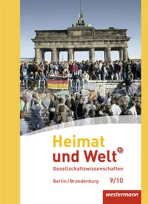Zdjęcie produktu dla Heimat und Welt Plus 9 / 10. Schulbuch. Sekundarstufe 1. Berlin und Brandenburg