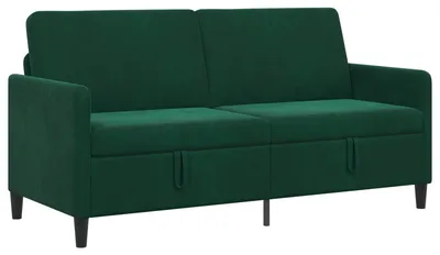 Immagine prodotto di Divano con contenitore vidaXL, verde scuro, 172 x 78 x 87 cm, poliestere