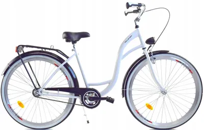 Zdjęcie produktu dla Rower Dallas City 28" 1spd - biały z czarnym
