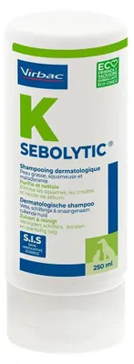 Produktbild von VIRBAC Sebolytic - shampoo für hunde und katzen - 250 ml