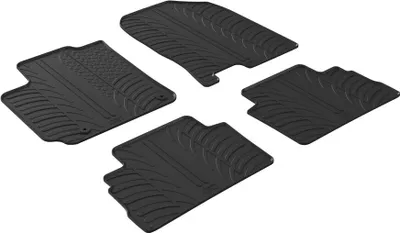 Image de Ensemble de tapis de sol en caoutchouc pour HYUNDAI Kona (côté conducteur), avant et arrière
