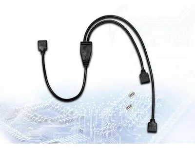 Image de Inter-Tech Kabel RGB Verteiler, 2-fach