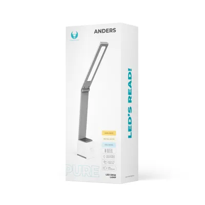 Obrázok produktu pre Skladacia stolová lampa Forever Light 5W - stmievateľná pre optimálne osvetlenie