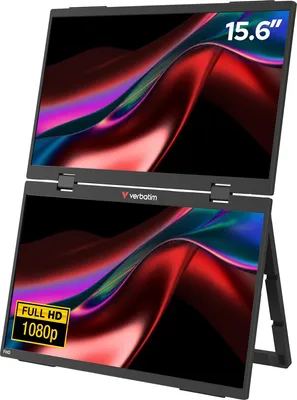 Produktbild von Verbatim Portable 15.6 Dual Monitor Essentials