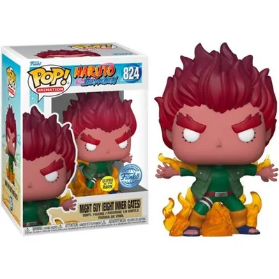 Zdjęcie produktu dla Funko Naruto Shippuden POP! animowane figurki winylowe Might Guy (Eight Inner Gates) (GW) 9 cm
