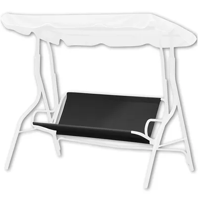 Obrázek produktu pro Náhradní potah na zahradní houpačku 115 cm, 210D Oxford s PVC, voděodolný, černý