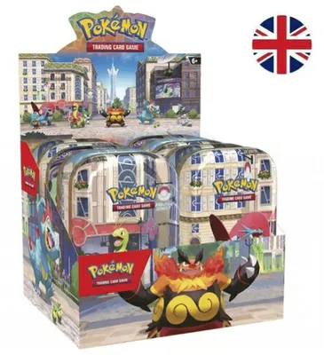 Produktbild von Pokémon TCG Lumiose City Mini Tin Display (Englisch)